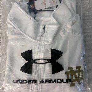 NWT Notre Dame Under Armour Men's Tech 1/4 Zip